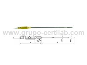 SENSOR DE TEMPERATURA PT100 -40 a 500ºC